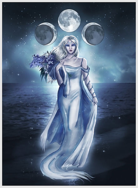 the moon goddess